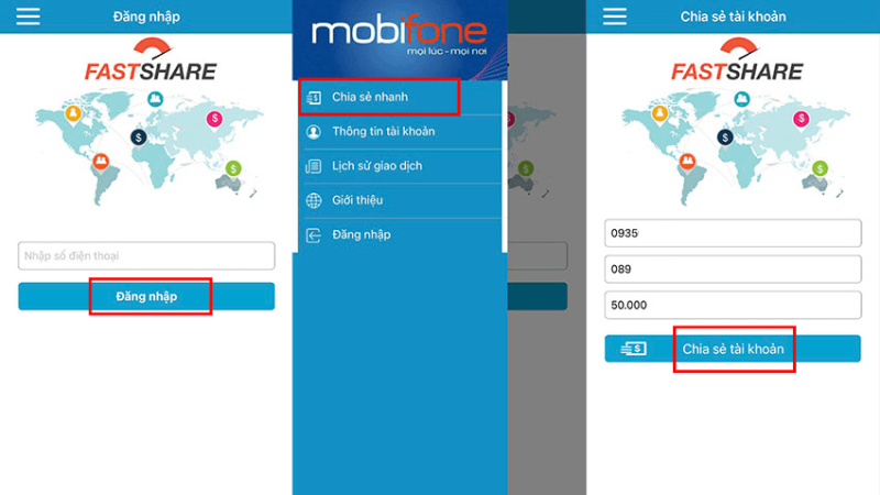 Cách bắn tiền Mobi qua website