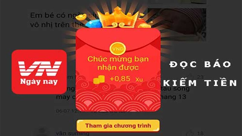 Ứng dụng đọc báo kiếm tiền