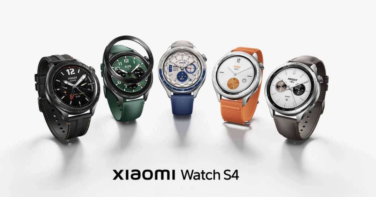 Xiaomi ra mắt đồng hồ thông minh Watch S4