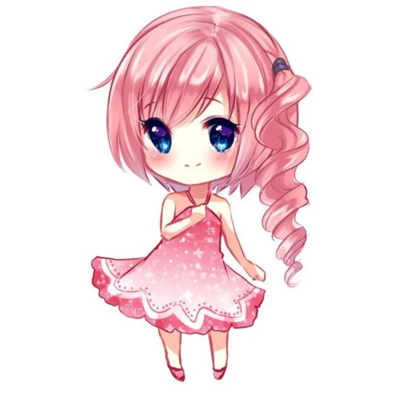 Bộ ảnh Chibi rất dễ vẽ cho người mới bắt đầu.