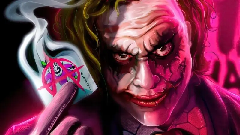 Thêm một chút điên rồ vào màn hình máy tính với hình nền Joker