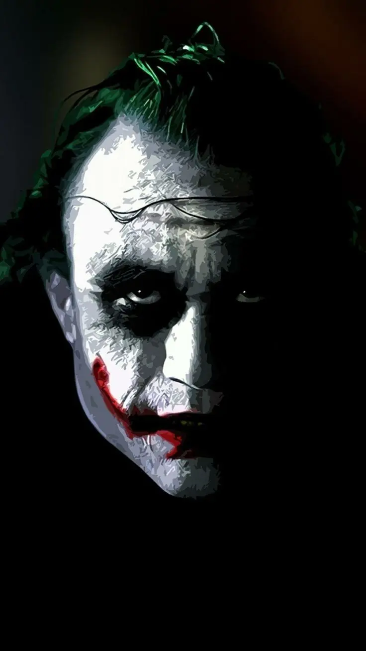 Thêm một chút điên rồ vào điện thoại với một hình nền Joker độc đáo