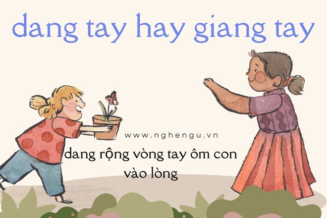 dang tay hay giang tay