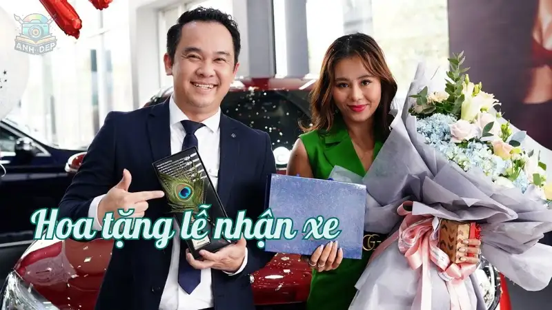 Bộ sưu tập 50+ hình ảnh hoa tặng nhận xe sắc nét nhất