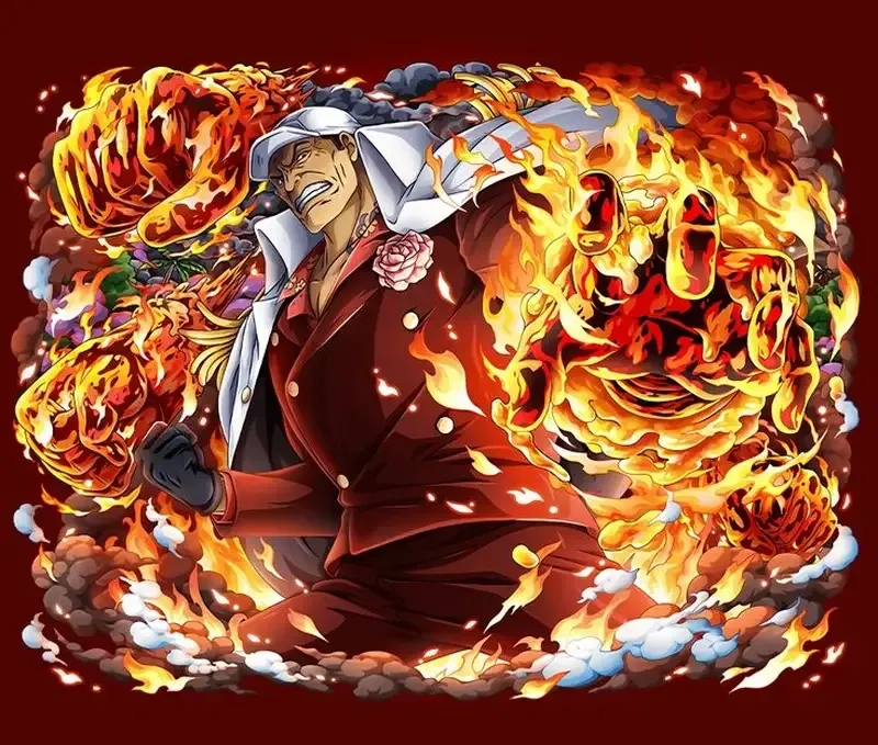 One Piece Whitebeard vs Akainu Legendary Conbrontation