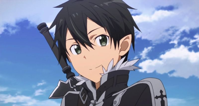 Biểu cảm của Kirito trong anime siêu đẹp, từ ánh mắt đến nụ cười đều lôi cuốn.