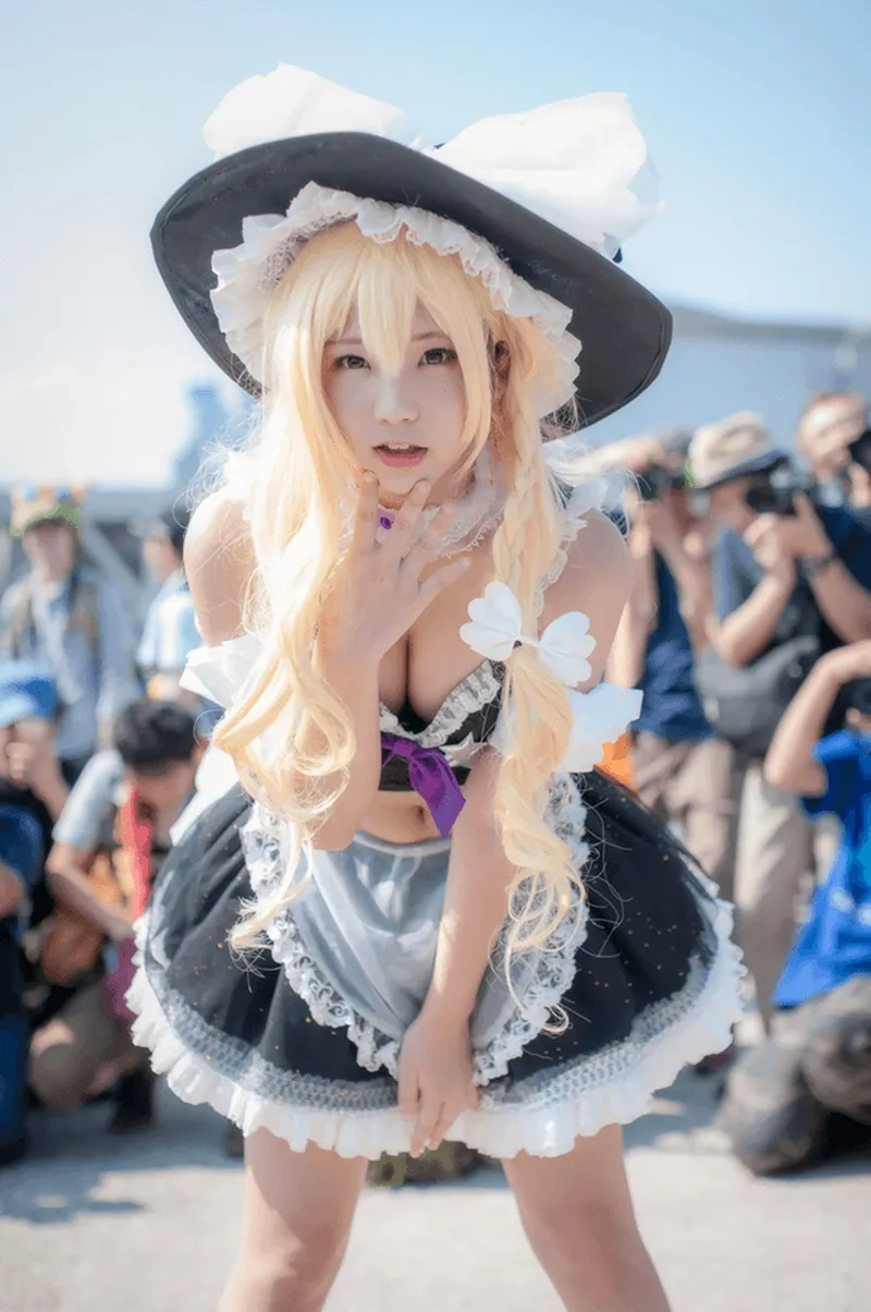 Cosplay Anime Girl Học sinh dễ thương trong bộ đồng phục