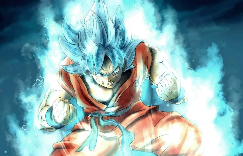 Tải xuống hình nền màu đen Goku ấn tượng cho người hâm mộ của nhân vật này