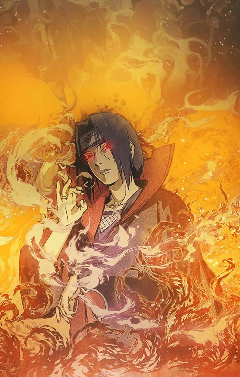 Thưởng thức hình ảnh Susanoo tuyệt đẹp của Itachi