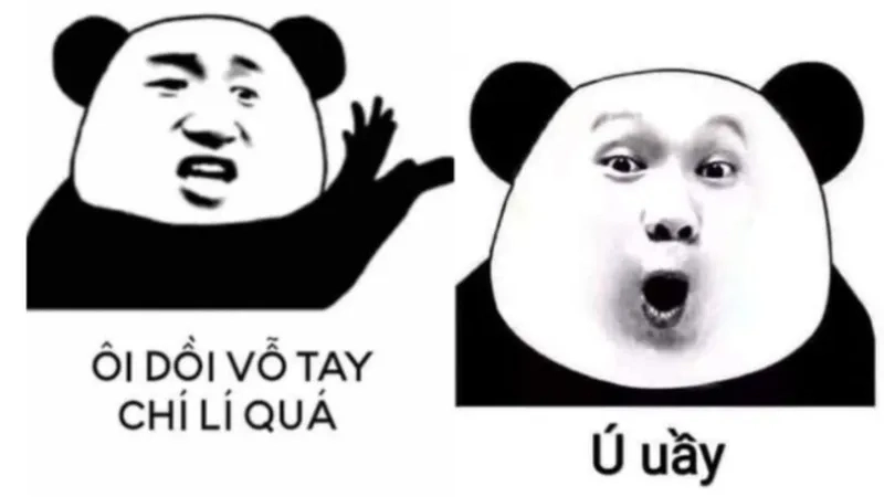 Góc thư giãn với những trò đùa Weibo Panda Troll Face