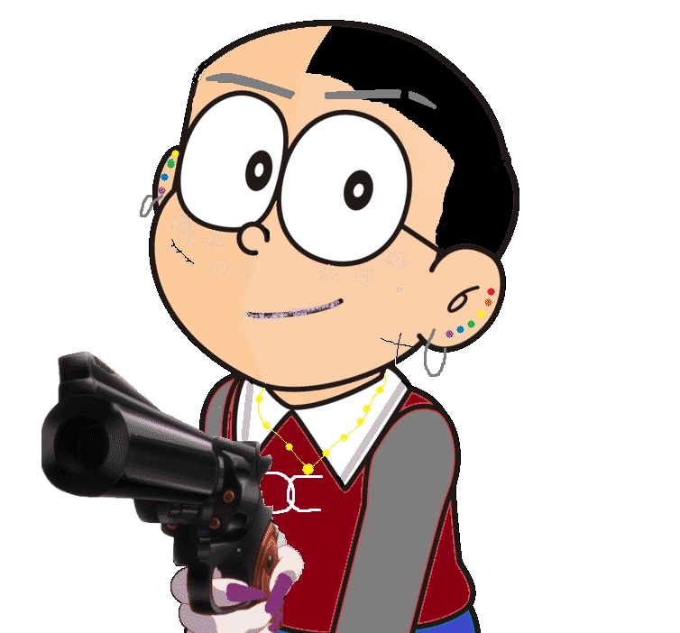 Bức ảnh dễ thương của Nobita khiến mọi người phấn khích