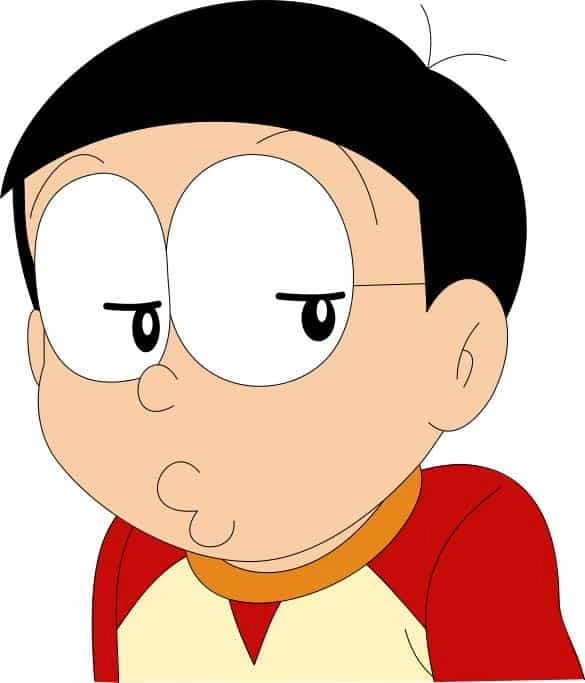 Hình ảnh của Doraemon và Nobita đầy cá tính và mạnh mẽ