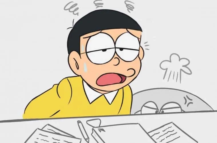 Ảnh Nobita đẹp với phong cách hấp dẫn