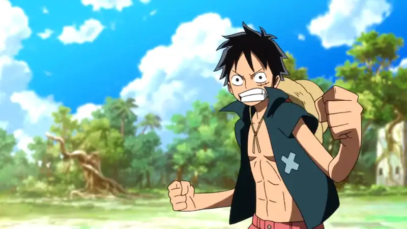 Khỉ D. Luffy và chiếc mũ rơm làm tên