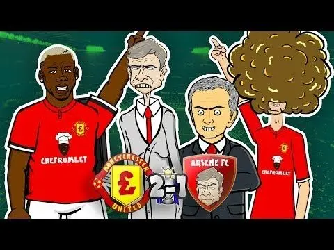 Ảnh của Chibi Manchester United Player để bắt bóng từ một đường chuyền dài