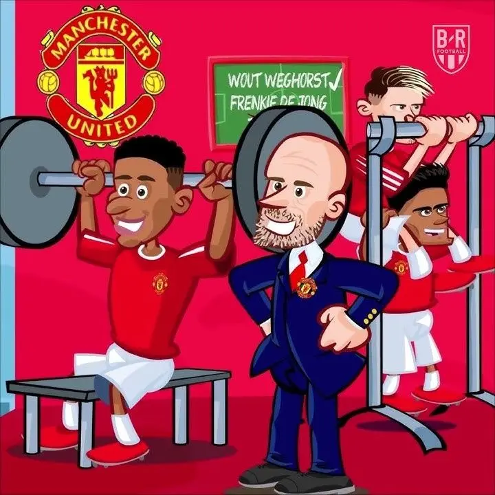 Ảnh của Chibi Manchester United Player giữ bóng trên chân