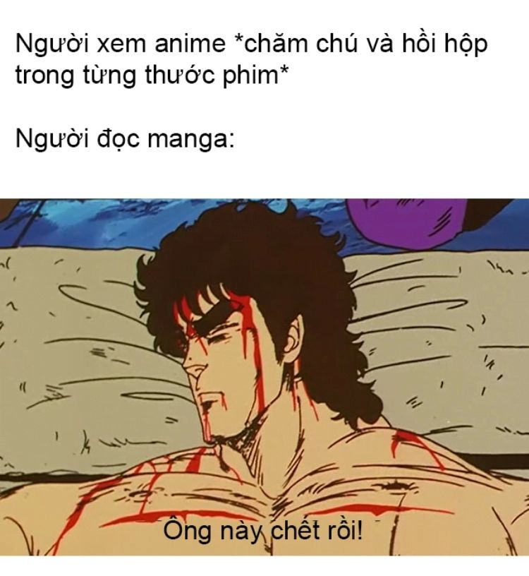 Meme anime hài hước làm cho mọi người cười