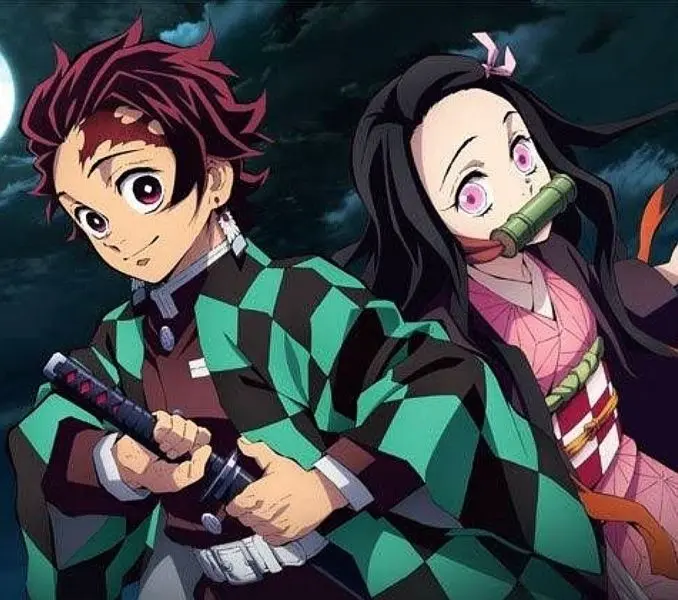 Kimetsu Yaiba Chibi ảnh với biểu cảm dễ thương của Zenitsu