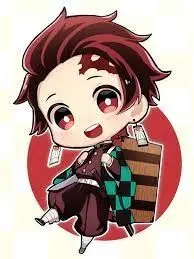 Kimetsu Yaiba Chibi ảnh với Hashira Group