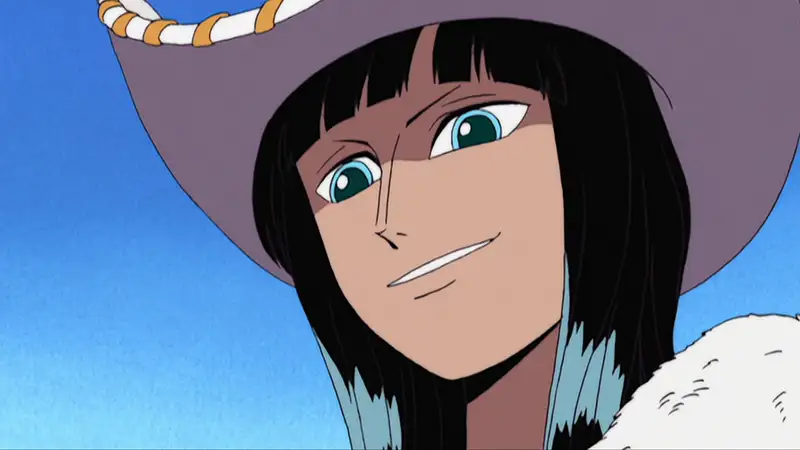 Nico Robin trong bức ảnh với vẻ đẹp nổi bật và phong cách riêng của nó