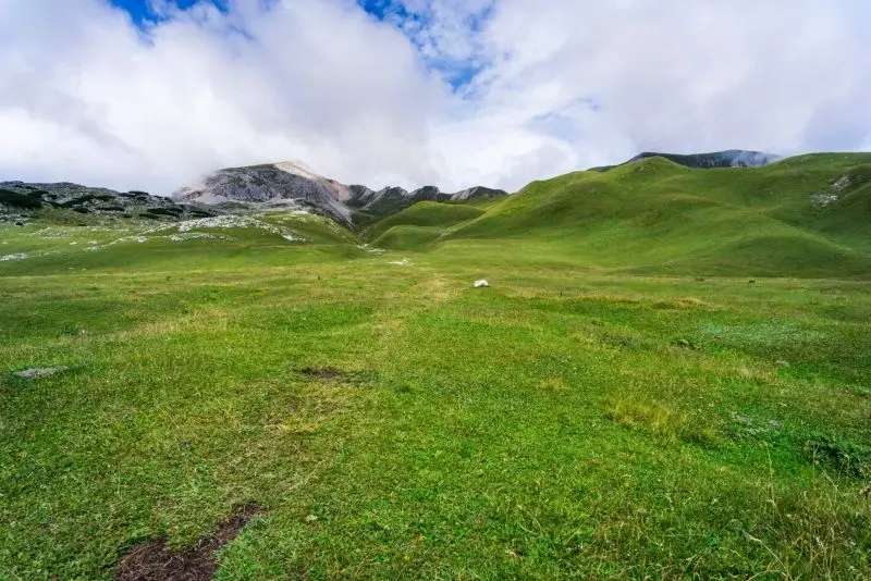 Blue Grass Hill, phong cảnh mê hoặc.