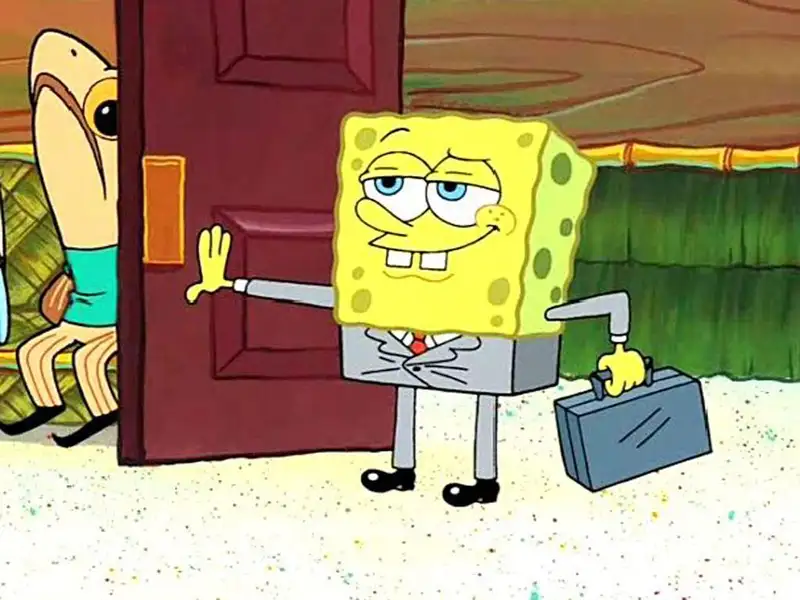 SpongeBob Meme Biểu hiện thú vị