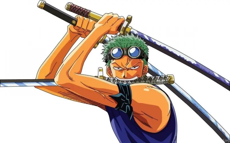 Khám phá sức mạnh vượt qua những khó khăn của Zoro trong bức ảnh anime một mình