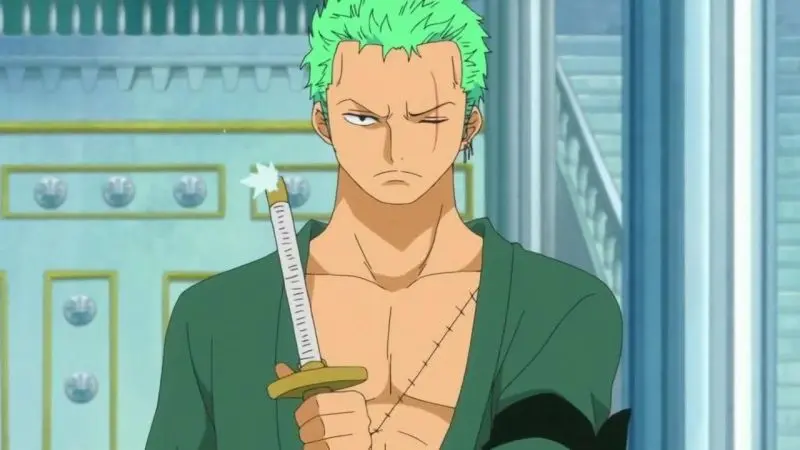 Một mình Zoro đã chiến đấu vì lý tưởng của mình trong bức ảnh anime tuyệt vời