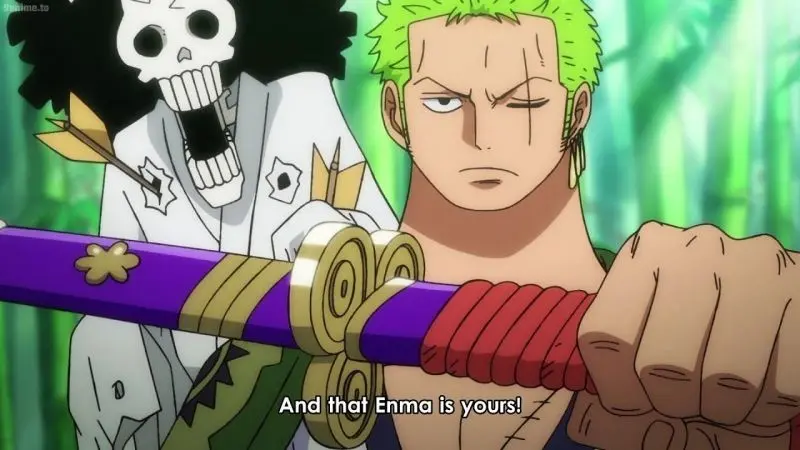 Zoro và các đồng đội của anh ấy tạo ra các trận chiến huyền thoại trong các bức ảnh anime