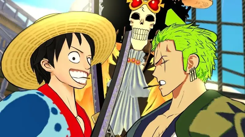 Ảnh anime Zoro và bạn bè cho thấy sức mạnh của sự đoàn kết trong chiến đấu