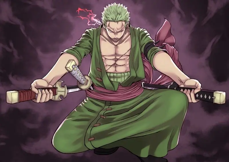 Zoro đã chiến đấu một mình thông qua các bức ảnh anime đầy thách thức