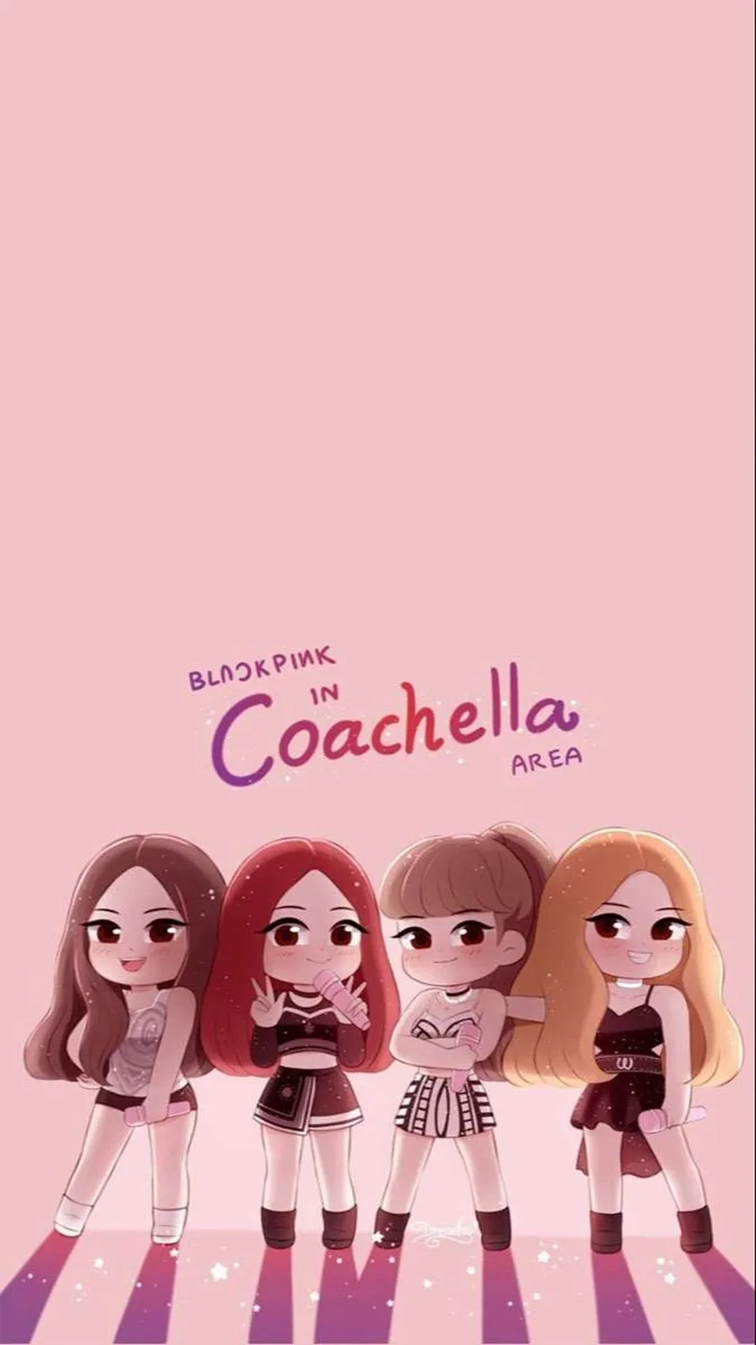 Chọn hình ảnh Chibi Blackpink đẹp để tạo hình đại diện cá tính.