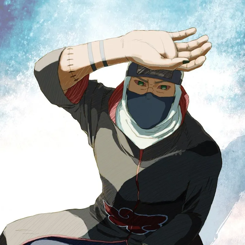 Ảnh của Kakuzu Akatsuki - Chiến binh bất tử ở Naruto