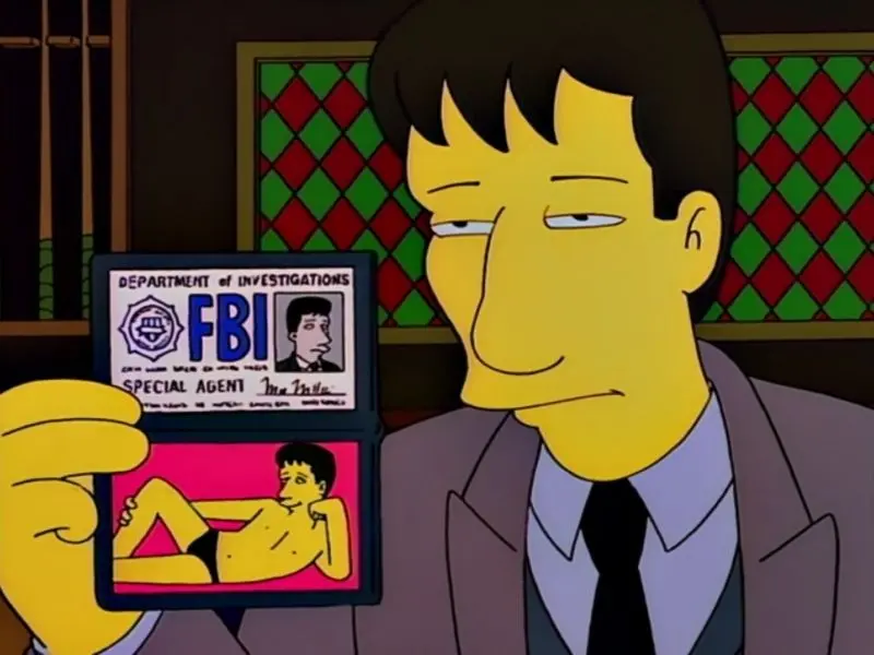 Meme fbi với hình ảnh điển hình của nhân viên gián điệp