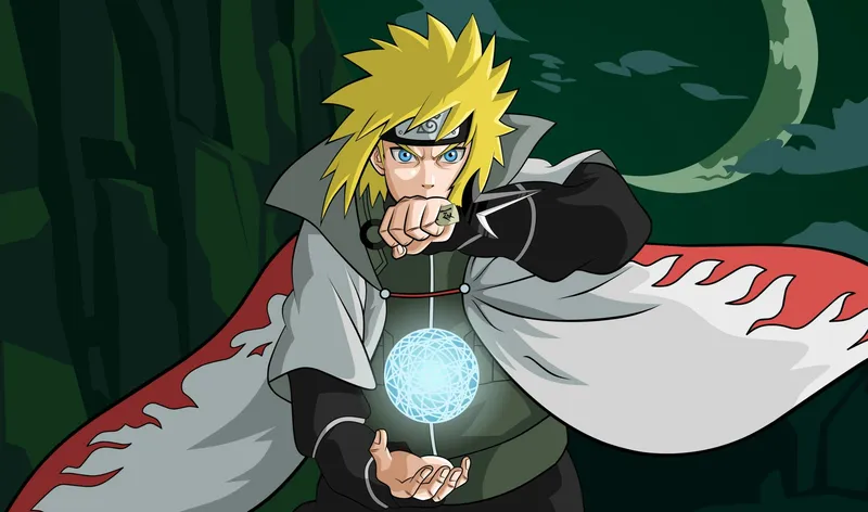 Ảnh của Minato Namikaze sống động, tái tạo hình ảnh của Hokage tài năng