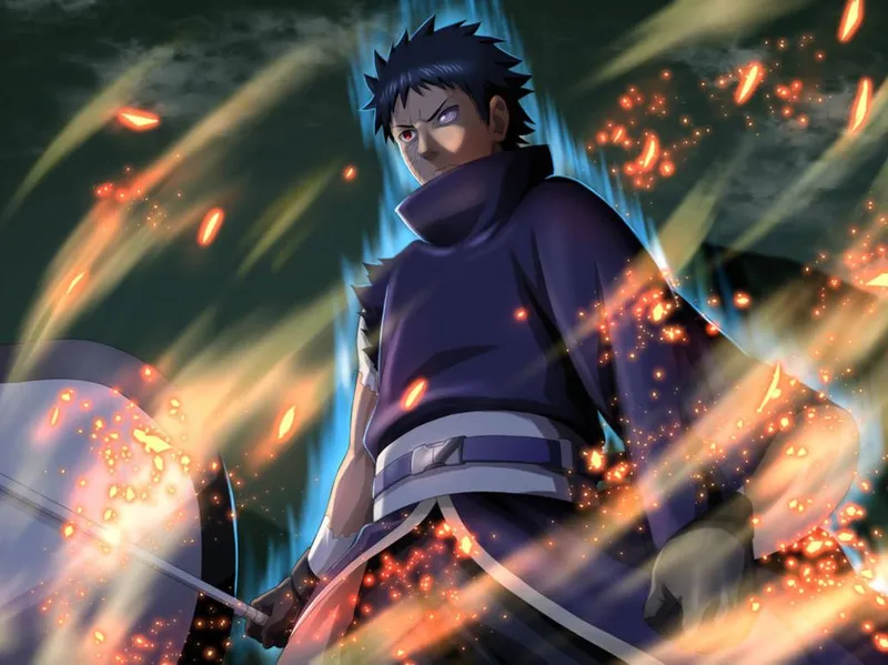 Ngưỡng mộ sức mạnh của obito uchiha qua đôi mắt quyết tâm