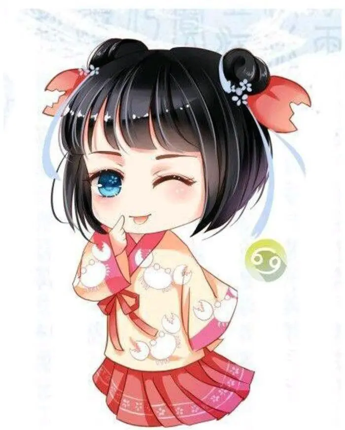 Anime 12 cung hoàng đạo chibi dễ thương, tạo nên vẻ đáng yêu khó cưỡng