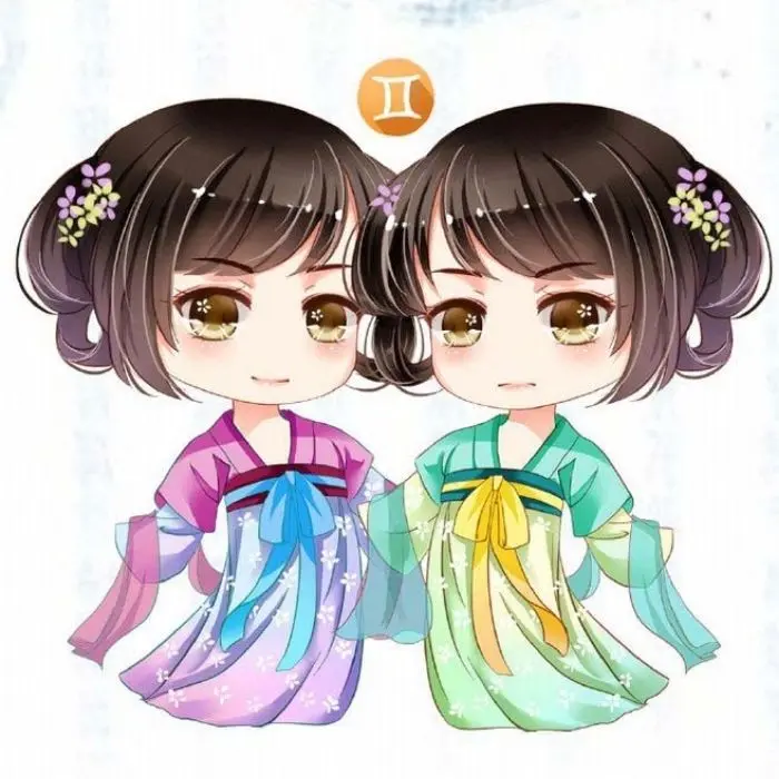 Vẻ dễ thương của anime 12 cung hoàng đạo chibi sẽ làm bạn thêm yêu thích