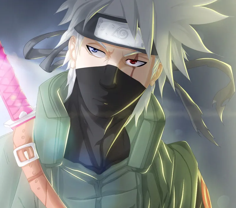 Ảnh của Kakashi Hatake và một chiếc mặt nạ bí ẩn khiến người hâm mộ không thể rời mắt