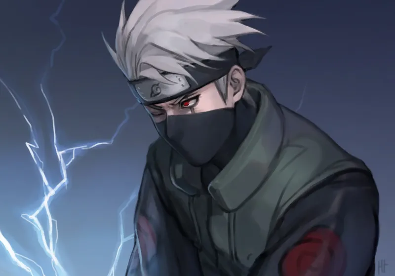 Tạo kakashi hatake với vẻ ngoài lạnh lùng quyến rũ