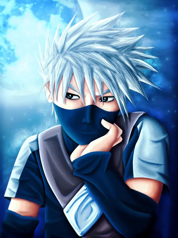 Tạo Kakashi Hatake với một cách bình tĩnh, thể hiện lớp học