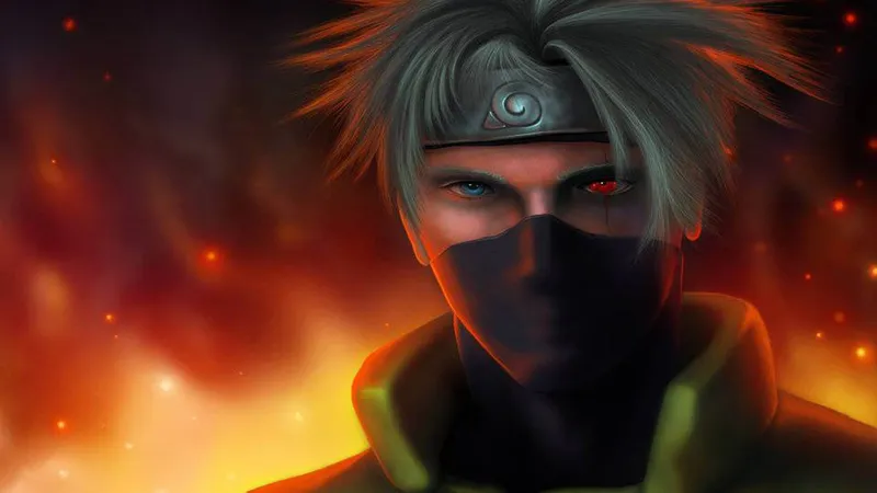 Hình ảnh thật của Kakashi Hatake trong một trận chiến kịch tính