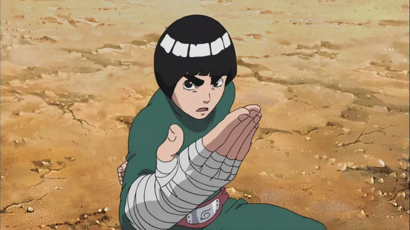 Ảnh Rock Lee sẽ khiến bạn không thể rời mắt với những giai đoạn chiến đấu tuyệt vời