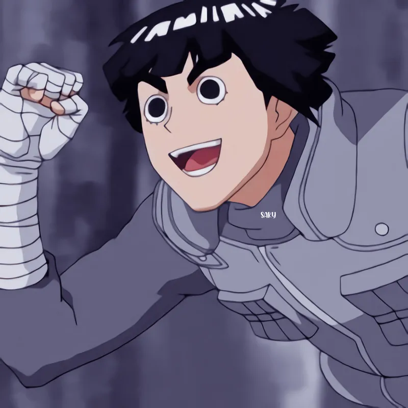 Hình ảnh Rock Lee Đầy đủ năng lượng cho những người hâm mộ yêu thích Naruto