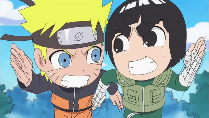 Hình ảnh rock lee với những khoảnh khắc truyền cảm hứng