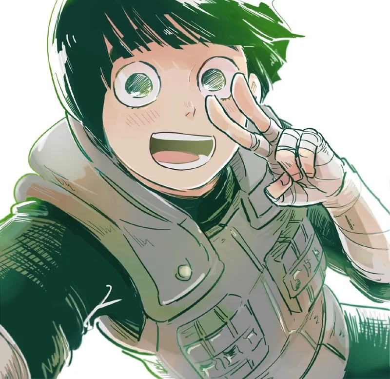 Mỗi bức ảnh Rock Lee chứa những bài học về năng lượng và sự kiên trì