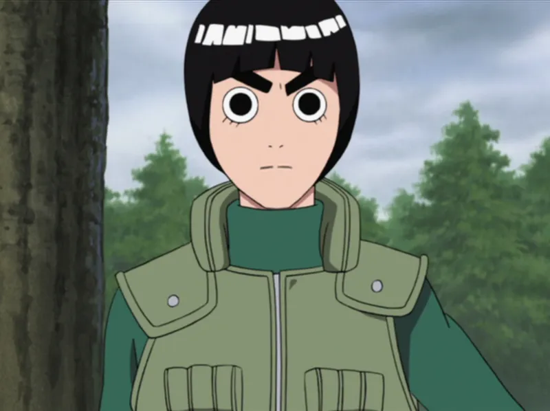 Rock Lee tràn đầy sức mạnh và năng lượng chiến đấu