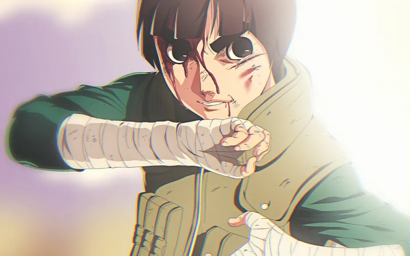 Hình ảnh Rock Lee được lấy cảm hứng từ những người yêu thích võ thuật