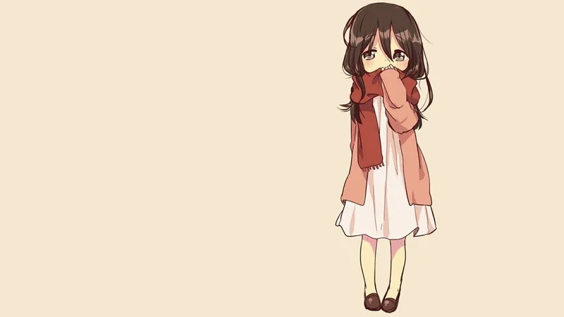 Thêm một chút dễ thương vào màn hình máy tính với hình nền Chibi anime