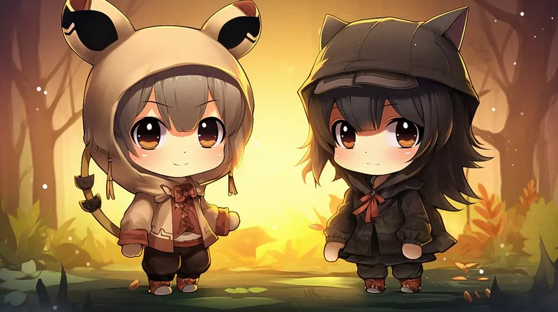 Giống như hình nền anime Chibi dễ thương cho điện thoại của bạn